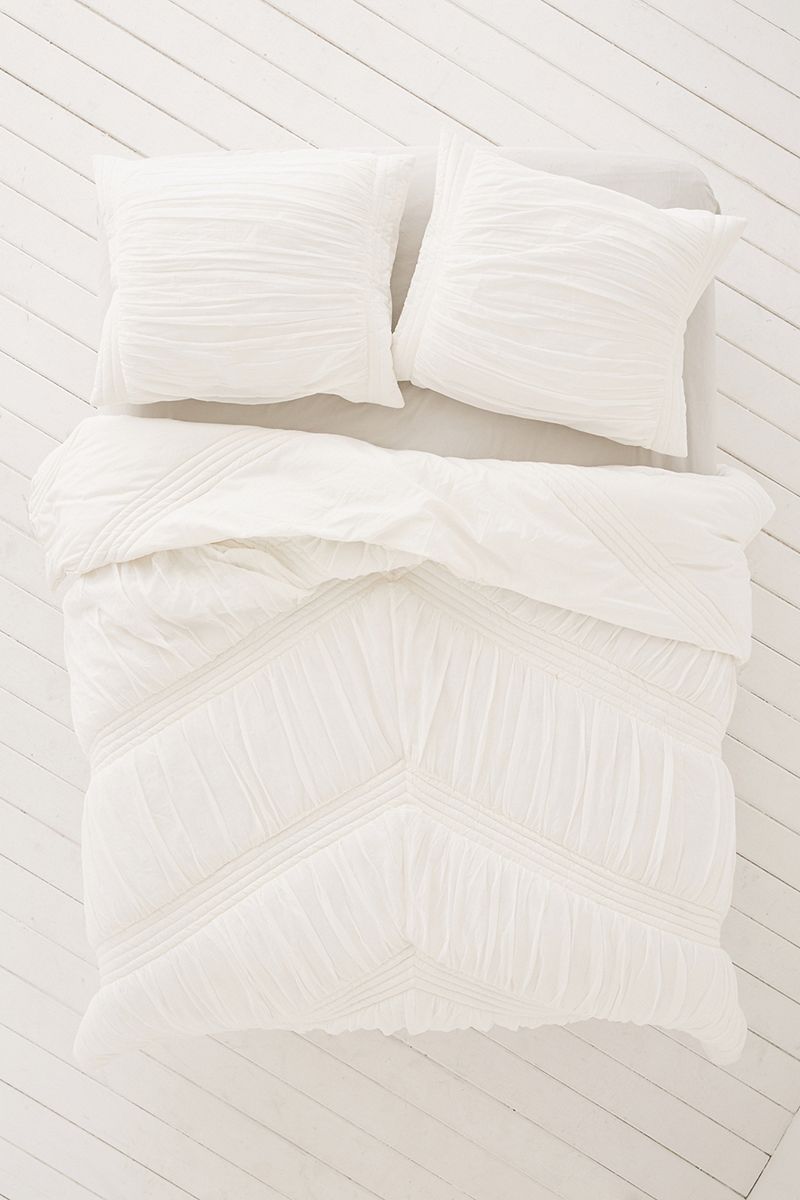 Ruffled bedding from Urban Outfitters