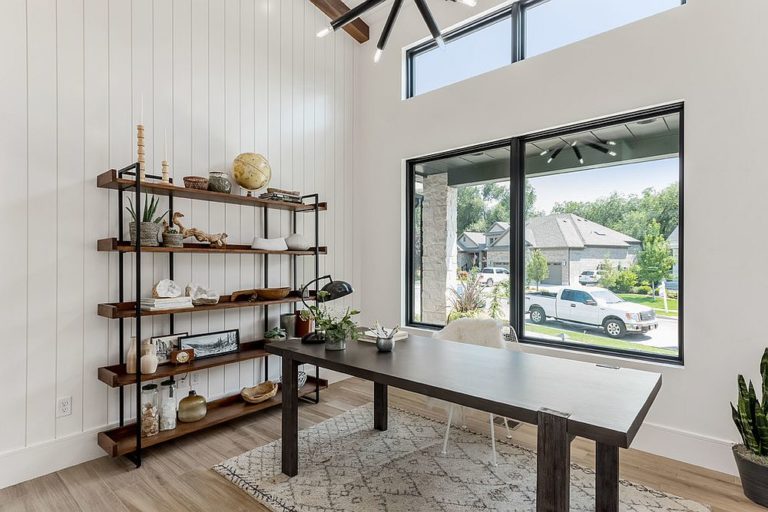 25 Home Office Shelving Ideas for an Efficient, Organized Workspace ... - Shelving Ideas For Small Home Office