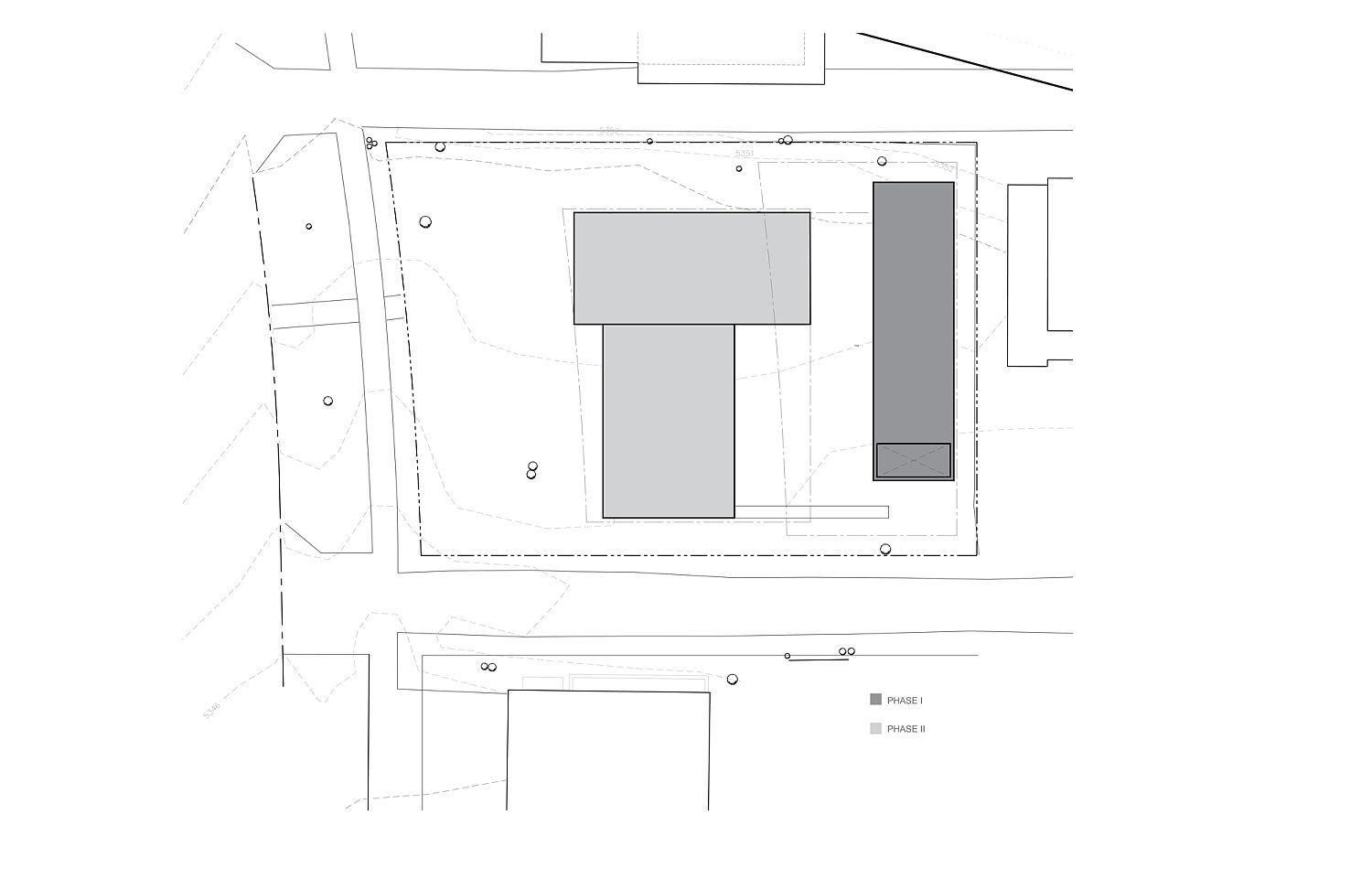 Site plan of Space Pod