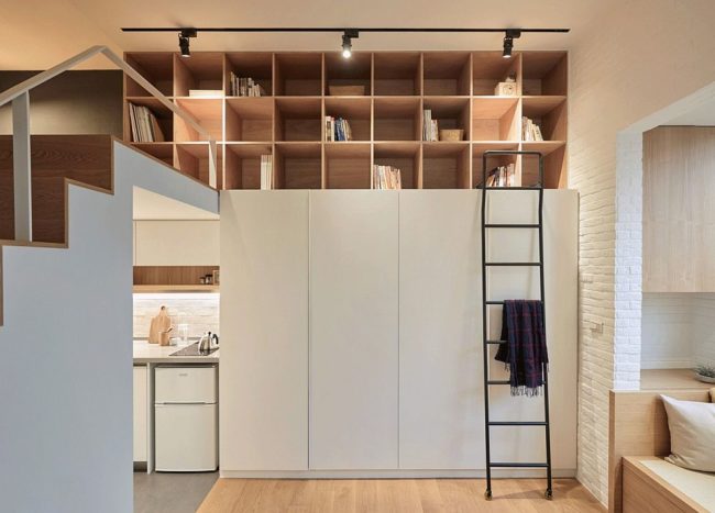 50 Tiny Apartment Storage and Shelving Ideas that Work for Everyone ...