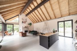 Minimal Wooden One Family House in Poland Connects with the Outdoors