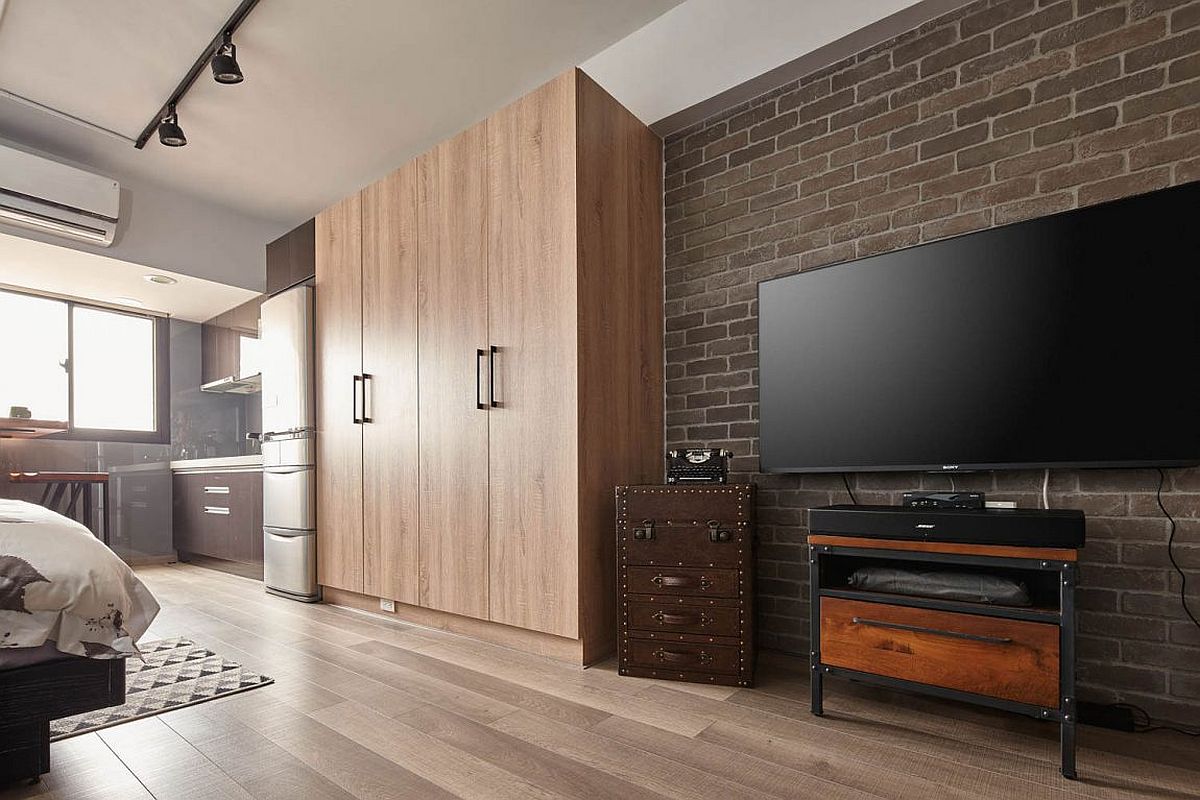 Wooden cabinets and wardrobes for the small, space-conscious apartment