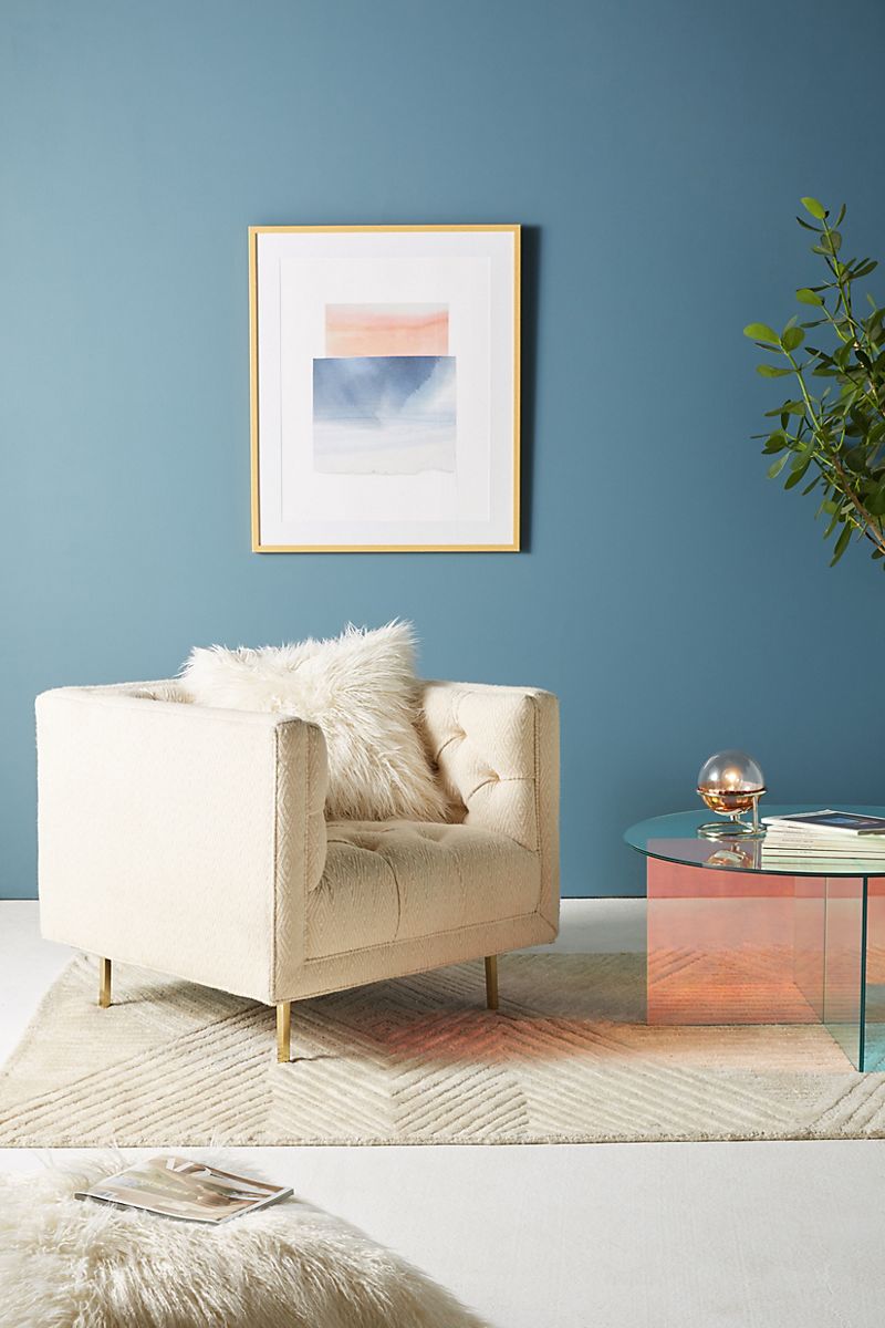Wool chair from Anthropologie