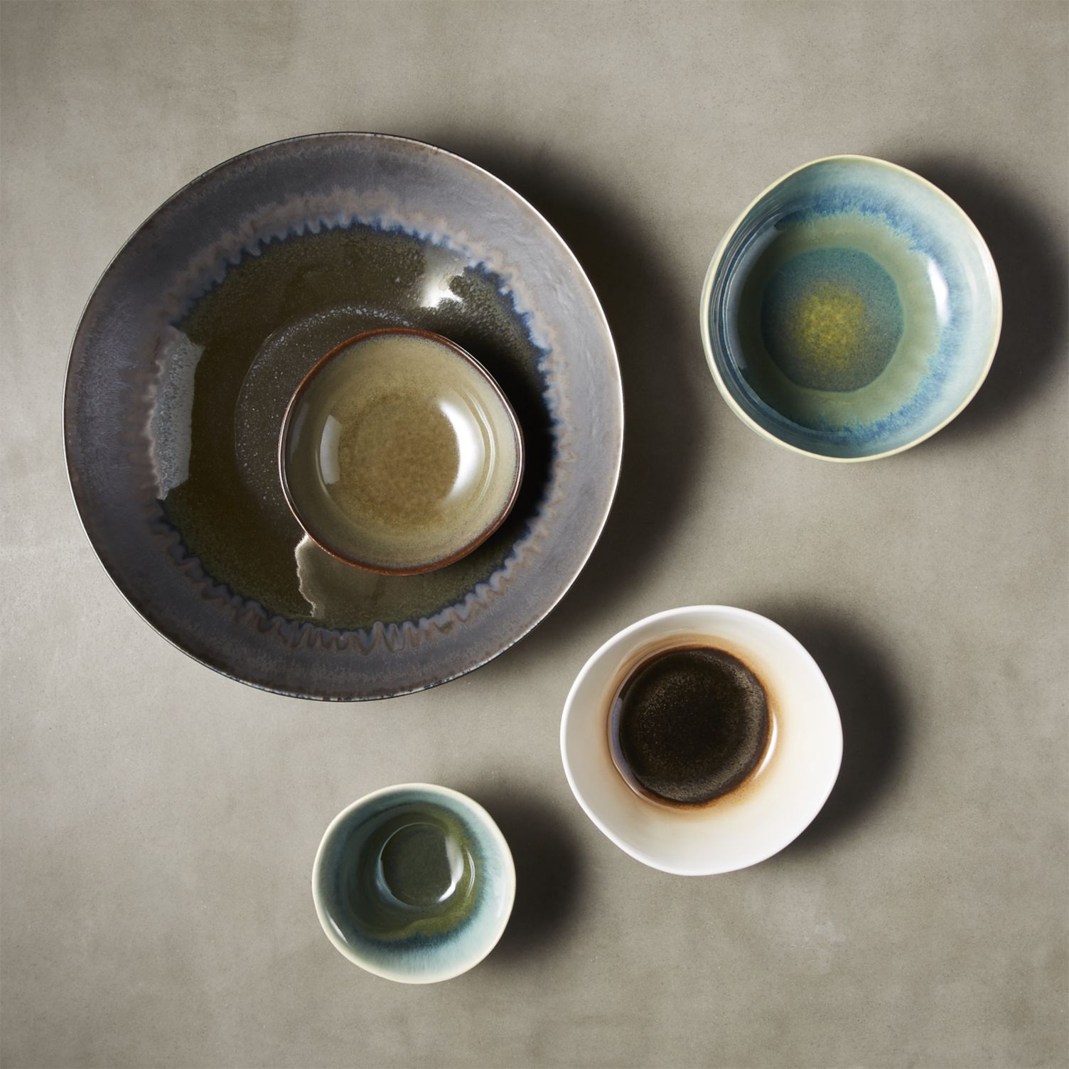 Stoneware serving bowls from CB2