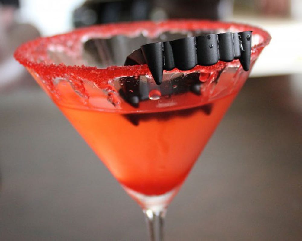 Easy to make Vampire's Kiss Martini