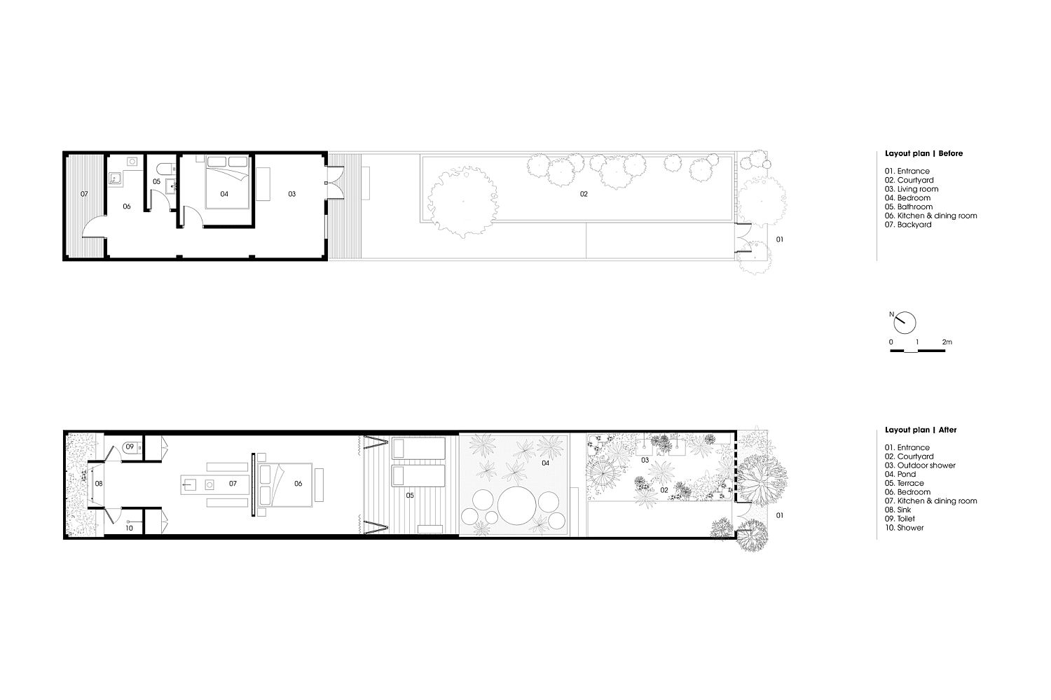 Floor-plan-of-the-Hill-Lodge-before-and-after-conversion