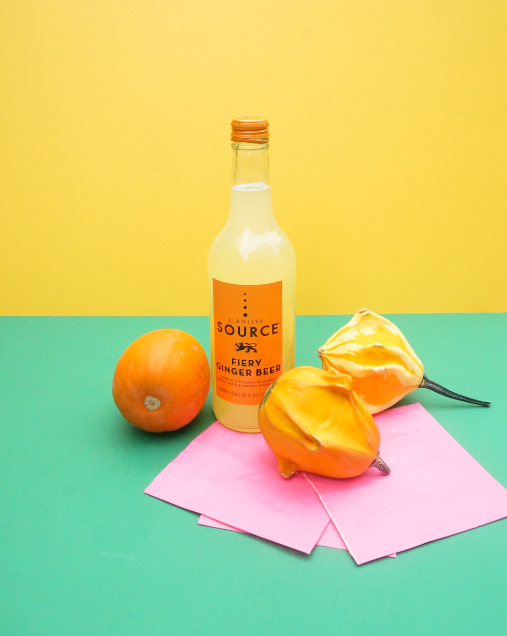 Ginger beer in festive packaging is a fun party favor