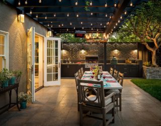 Pick Your Shade: Trendy Covered Patios and Decks that Take Fall Party Outdoors