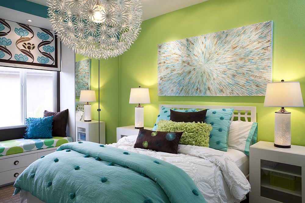 Refreshingly Trendy How To Add Green To The Kids Bedroom