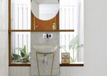 Modern-bathroom-in-wood-and-white-with-marble-and-riverstone-217x155