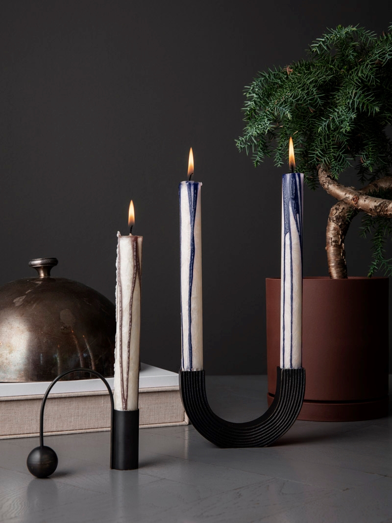 Modern candleholders from ferm LIVING