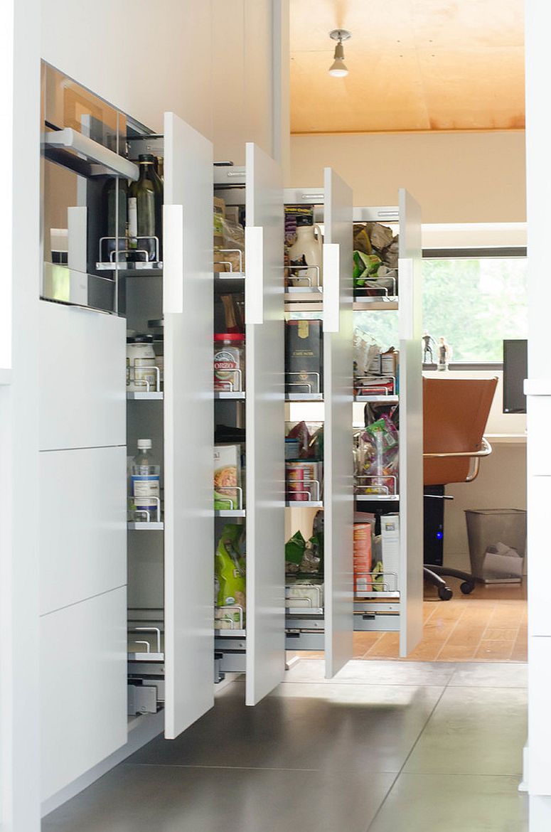 More modern and innovative approach to pantry design