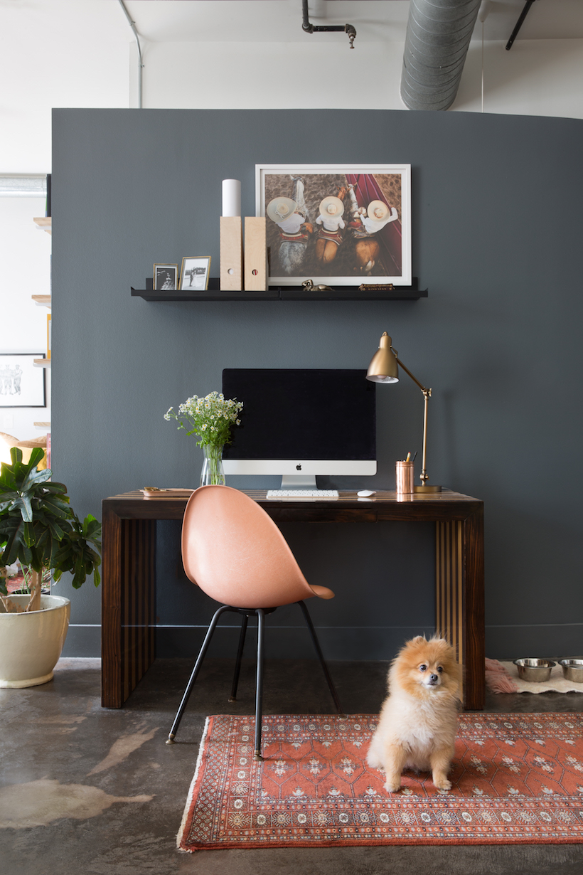 Workspace makeover featured at Camille Styles