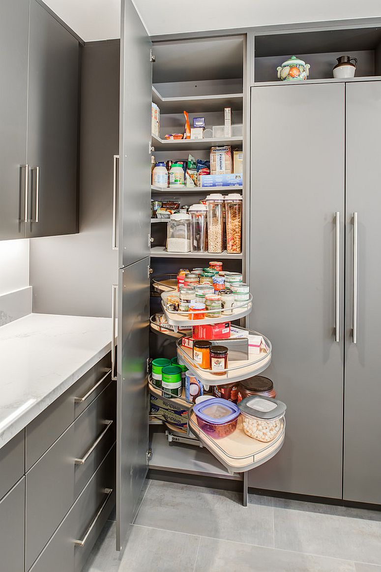 Add A Lazy Susan To Your Pantry To Make It Even More Efficient 