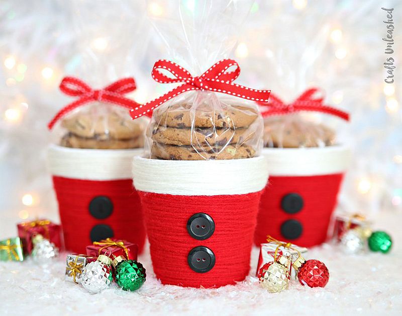 Christmas Treat Holders DIY Idea