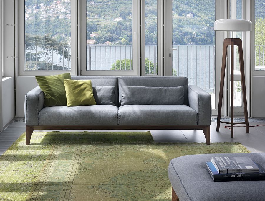 Exquisite-contemporary-sofa-in-gray-from-Porada