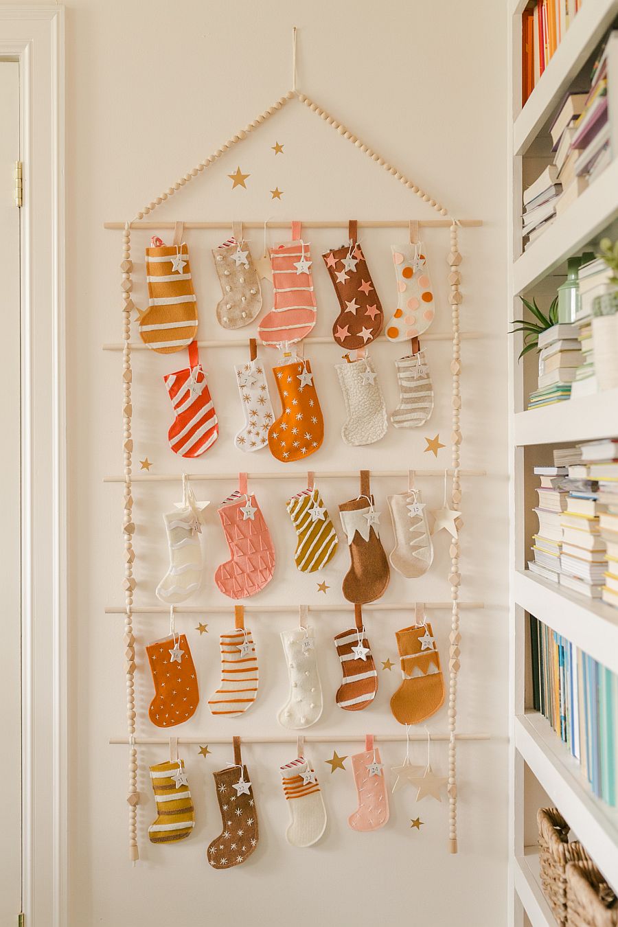 Heirloom Advent Calendar DIY adds festive mood to your home