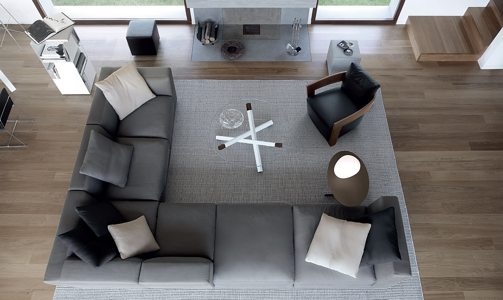 Large-gray-sectional-defines-this-living-area-elegantly