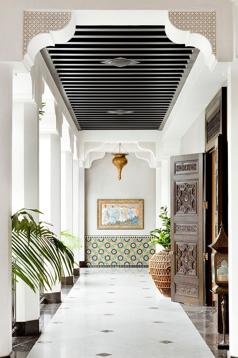 Mediterranean-tile-section-instantly-stands-out-visually-in-the-long-hallway
