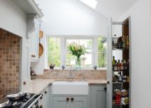 Modern-traditional-kitchen-with-a-pantry-that-can-be-tucked-away-into-the-walls-217x155