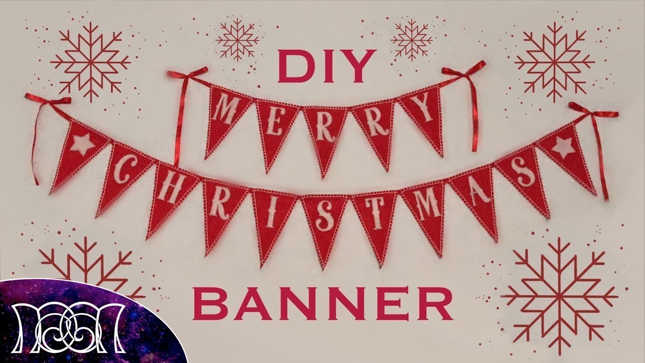 Simple-and-easy-to-craft-Merry-Christmas-banner-DIY