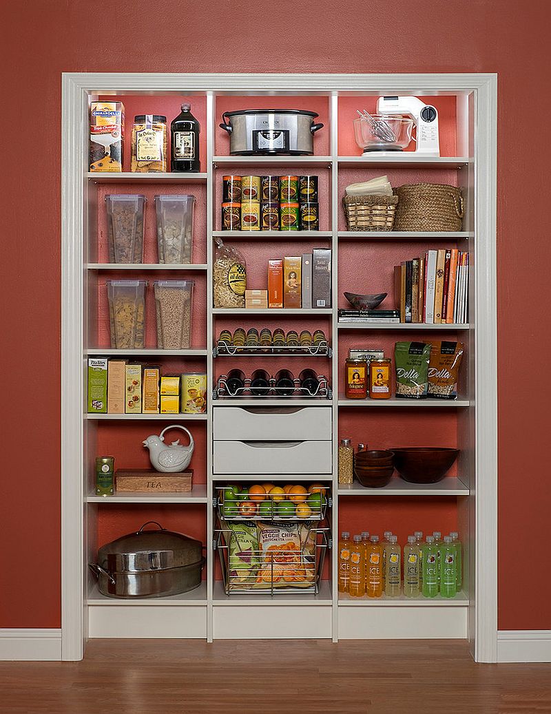 Simple-shelf-can-be-easily-turned-into-a-pantry-with-no-doors