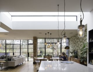 Brick, Steel and Glass: Gorgeous Conversion of London Home full of Textural Charm