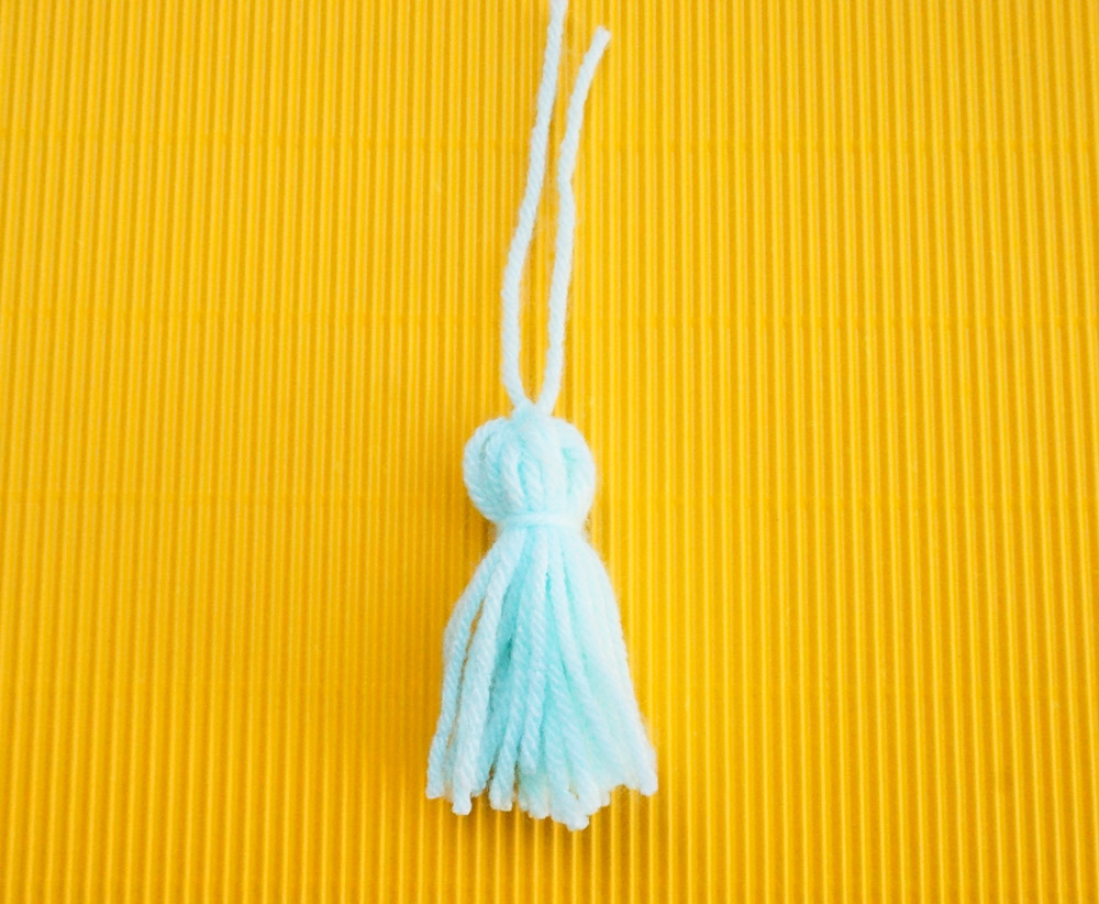 Trim your tassel