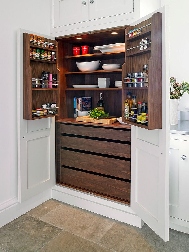 Turn-part-of-your-kitchen-shelving-into-pantry-for-a-more-organized-interior