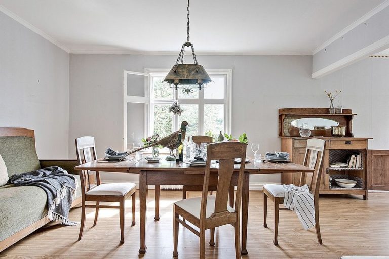 Bright and Trendy: Gorgeous White and Wood Dining Rooms to Savor | Decoist