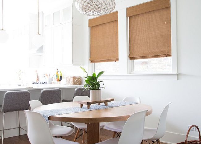 Bright and Trendy: Gorgeous White and Wood Dining Rooms to Savor | Decoist