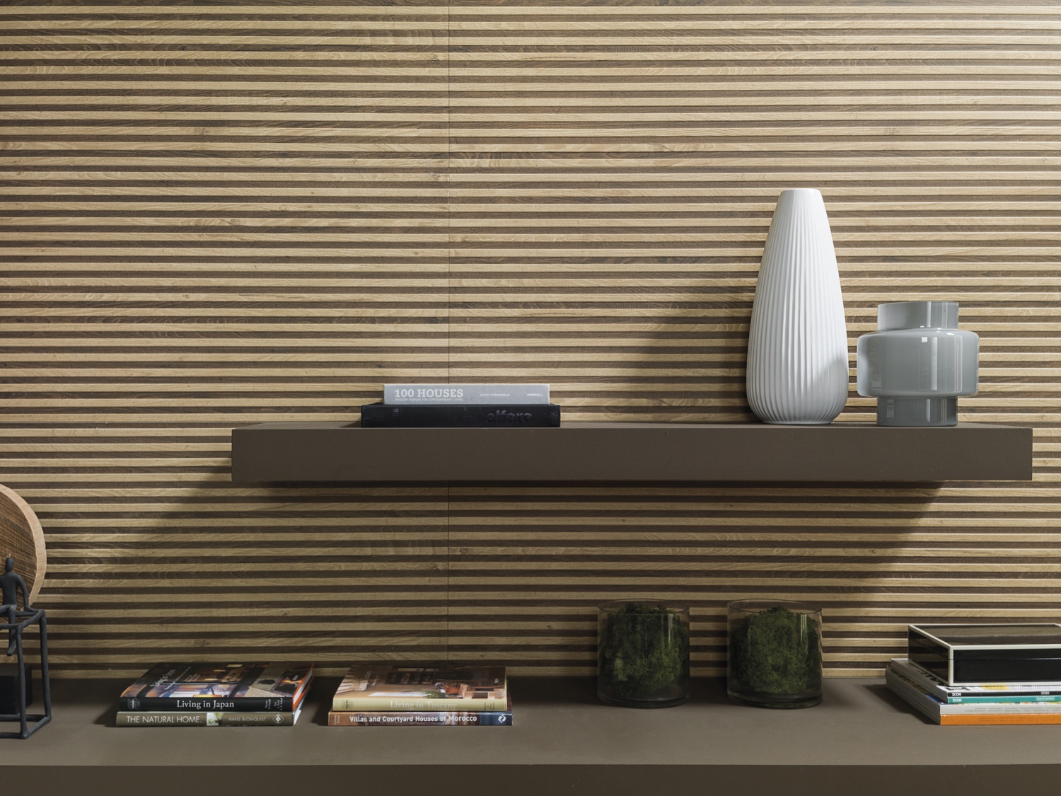 Listón Madera wall tile, ceramic symmetry from the PORCELANOSA Group