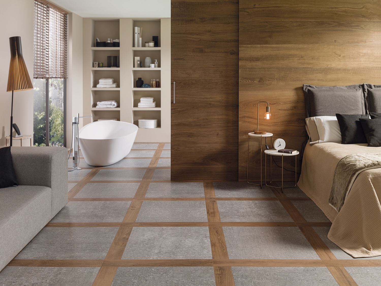 5. Bolonia Cognac ceramic floor