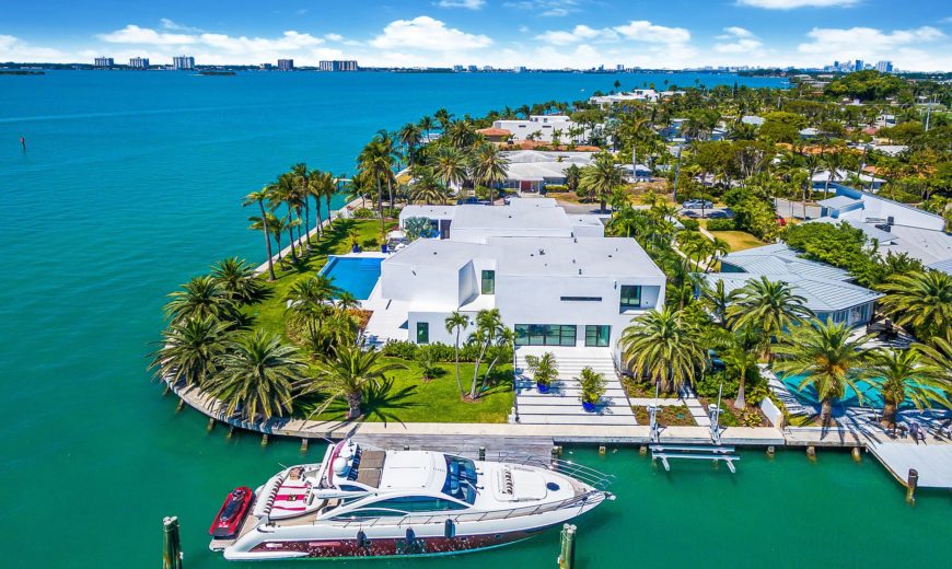 Breathtaking $8.5 Million Waterfront Home in Miami Exudes World-Class Luxury