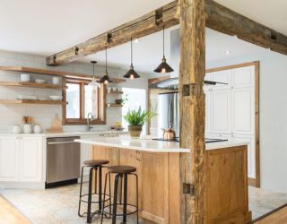 25 Dream Kitchens in Wood and White: Refined, Cozy and Functional