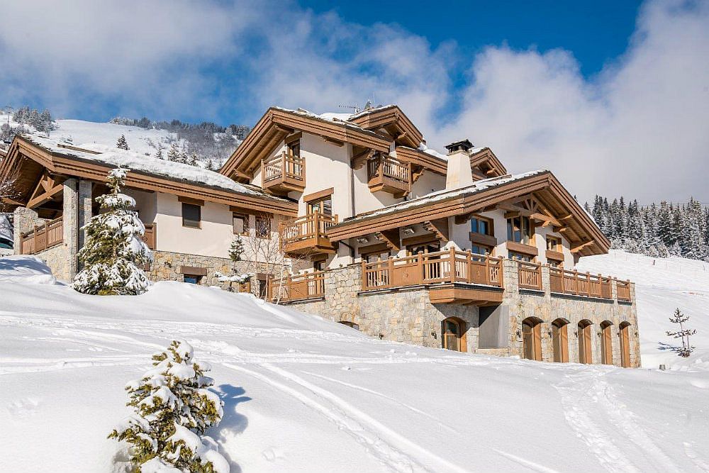 Winter Chalet In French Alps Exudes Luxury And Breathtaking Views