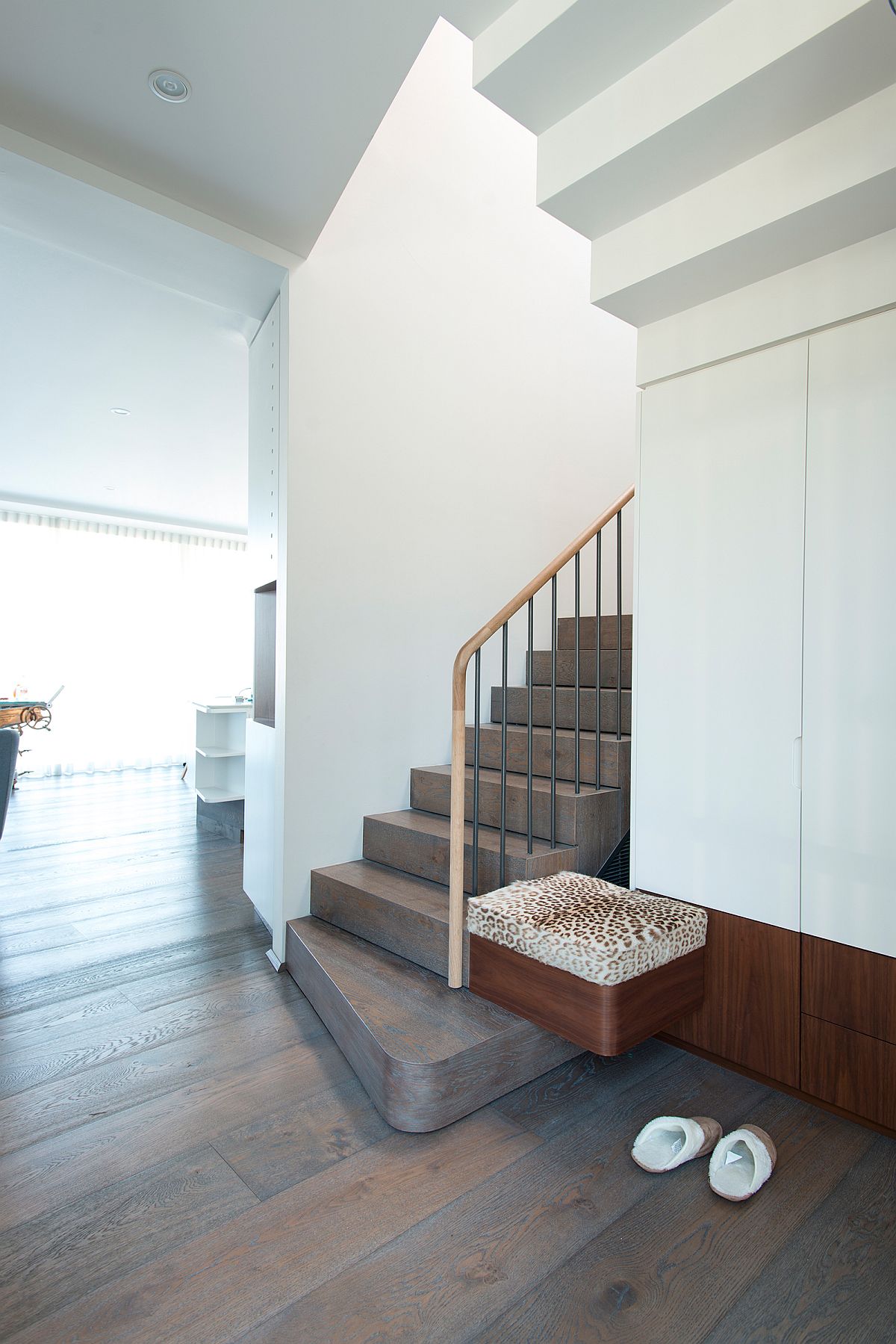 Entry of the home along with the staircase