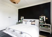 Perfect-black-accent-wall-for-the-modern-farmhouse-style-bedroom-with-rattan-decor-217x155
