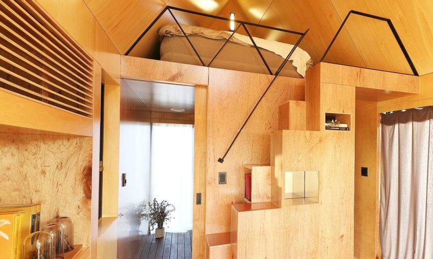 20 Sqm Tiny House with Loft Bedroom is Both Budget and Planet Friendly