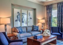 Blue-drapes-along-with-pattern-for-the-tropical-style-living-room-217x155