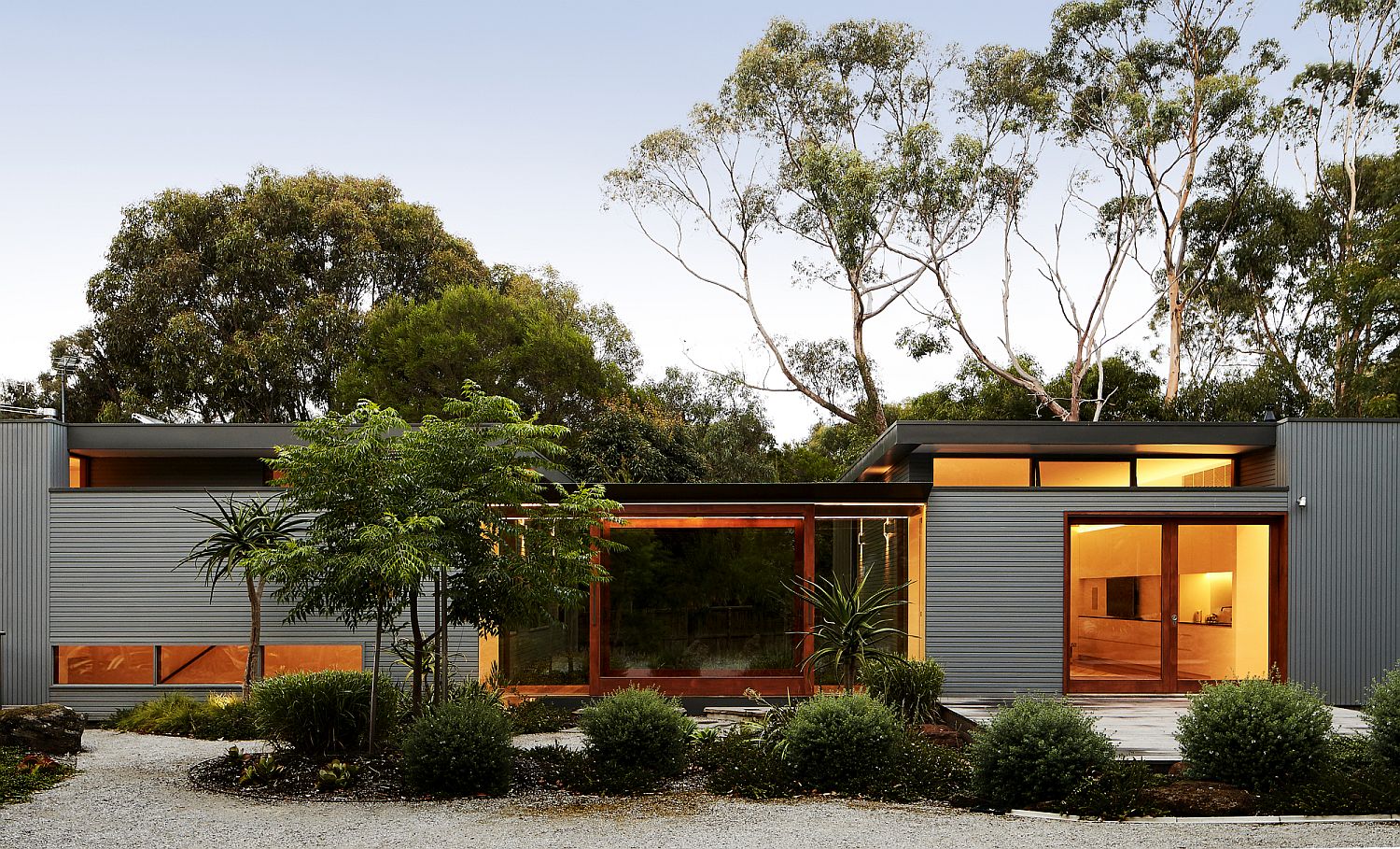 Facade of the stylishly revamped Shoreham House