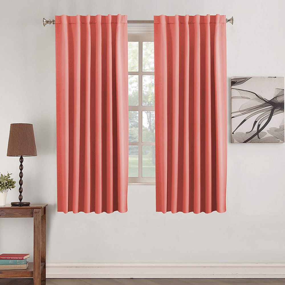 Finding-the-right-coral-curtains-for-your-contemporary-living-room