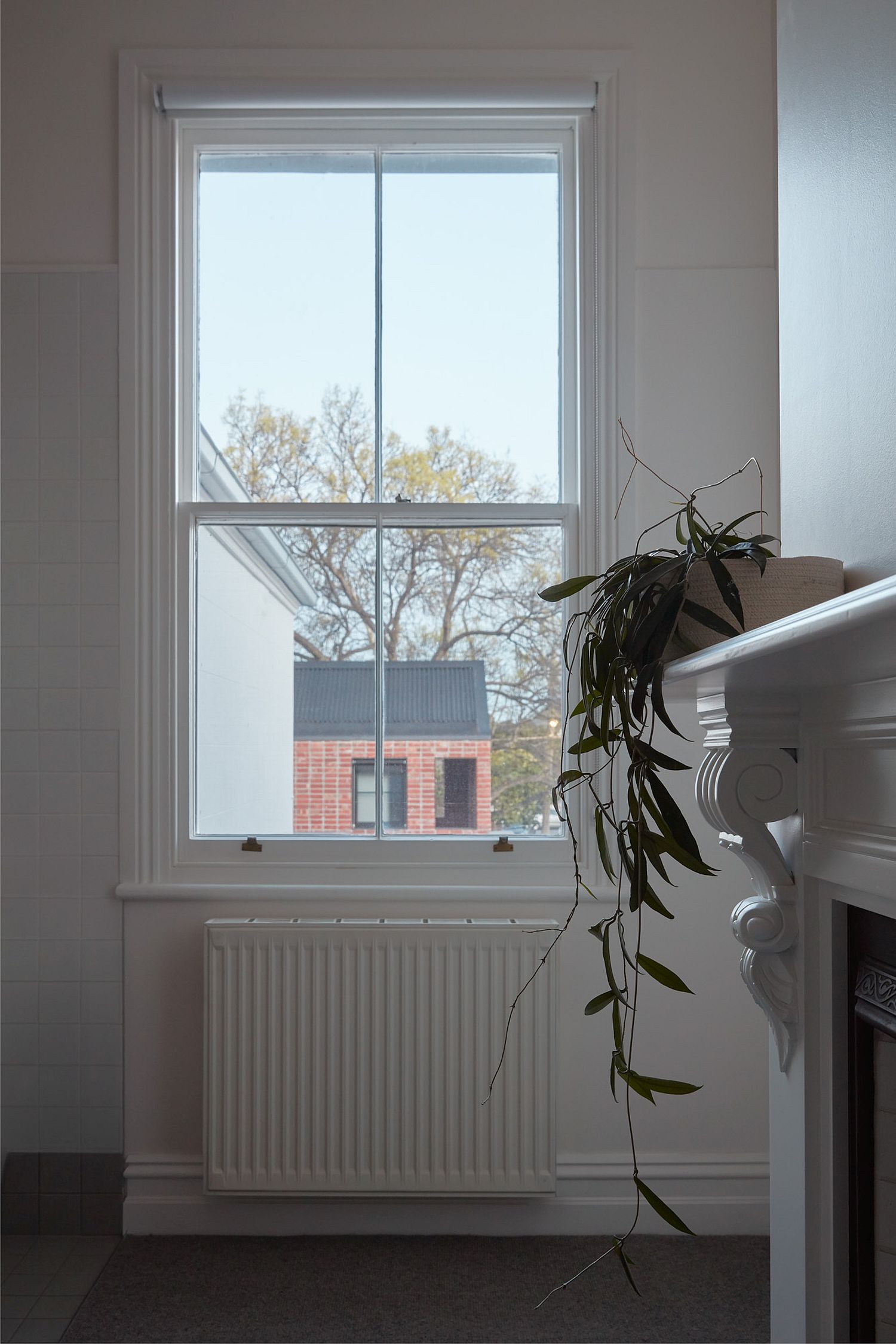 Interior preserves the original features of the heritage home