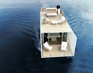 Expanding Horizons: Stunning Sustainable Floating Lodge for Two