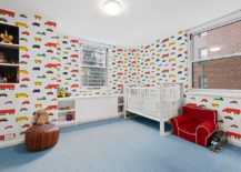 Boys-nursery-with-wallpaper-pattern-that-feels-refreshing-and-vibrant-217x155