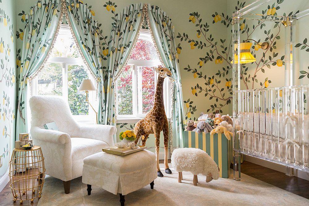 Baby room wallpaper store ideas