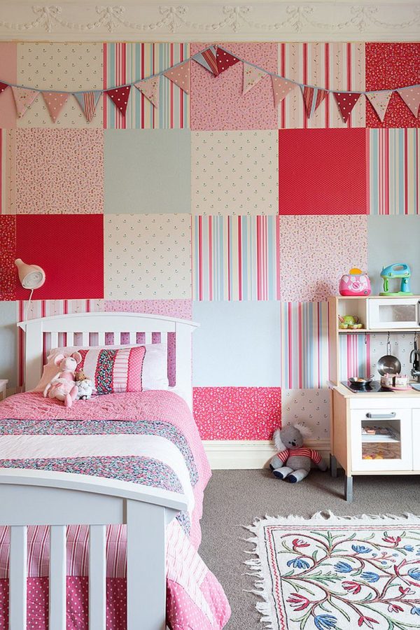 CostEffective Colorful Trend Patchwork Wallpaper Ideas that Delight