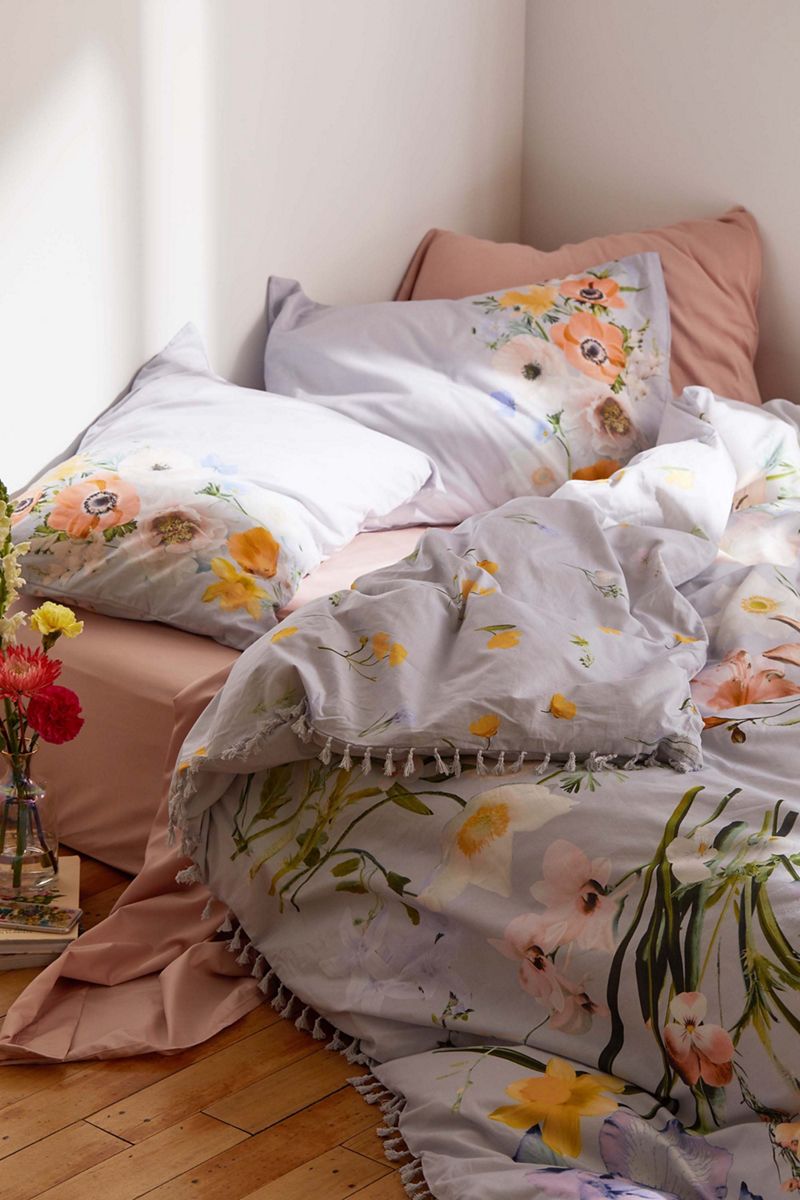 Floral duvet cover from Urban Outfitters