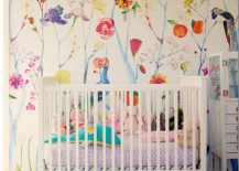 Multi-colored-wallpaper-in-the-nursery-is-a-showstopper-217x155