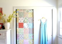 Patchwork-wallpaper-for-the-bedroom-closet-helps-embrace-the-shabby-chic-style-217x155